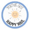 You've Got Happy Mail Sun Smile Sticker Round