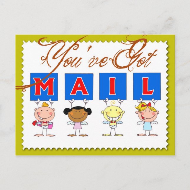 You've got mail! postcard (Front)