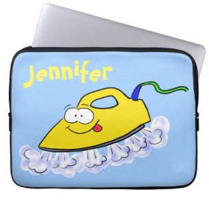 You've got this ironed out cartoon iron laptop sleeve
