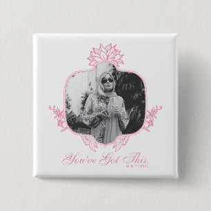 You've Got This - The White Lotus 15 Cm Square Badge