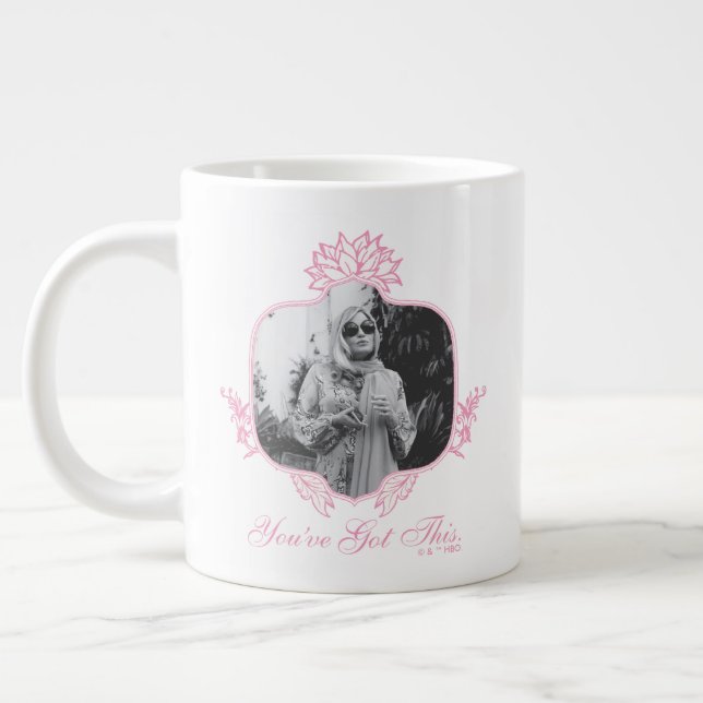 You've Got This - The White Lotus Large Coffee Mug (Left)