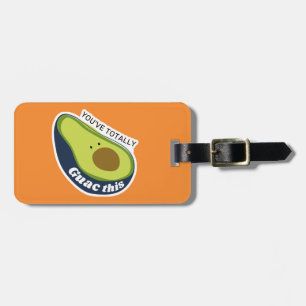 You've Totally Guac This Luggage Tag