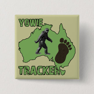 Yowie Tracker 15 Cm Square Badge