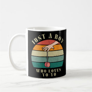Yoyo boy coffee mug