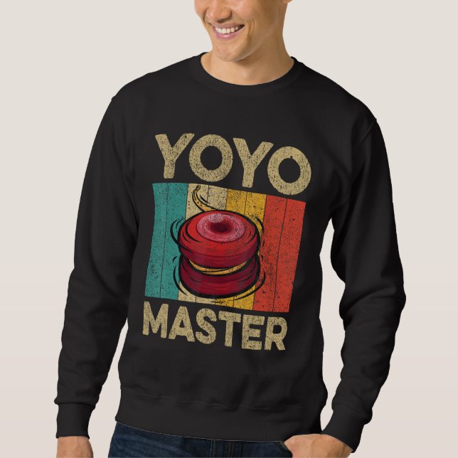 Yoyo Master  Vintage Yoyo Sweatshirt (Front)