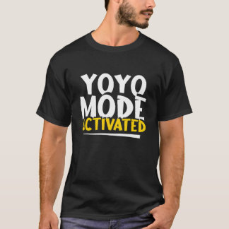 Yoyo Mode Activated  Pastime Hobby Game Vintage Ol T-Shirt