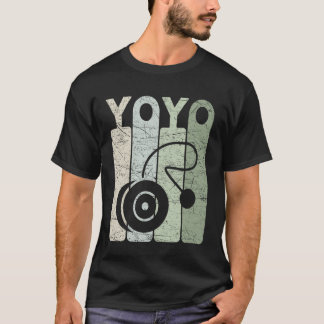 Yoyo Vintage Yoyo Player Retro Yoyoing T-Shirt