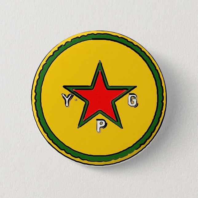 ypg logo 2 6 cm round badge (Front)
