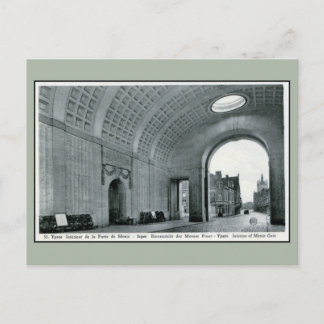 Ypres Menin Gate Memorial for British interior Postcard