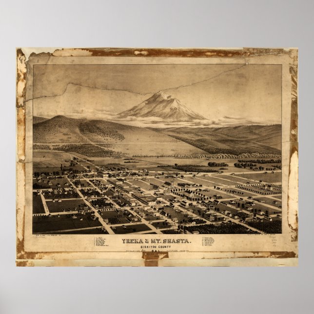 Yreka, California (1884) Poster (Front)