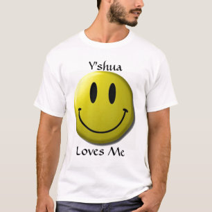 Y'shua Loves Me Face T-Shirt