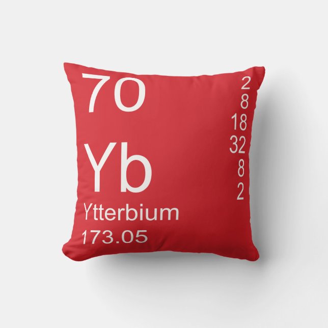 Ytterbium Cushion (Front)
