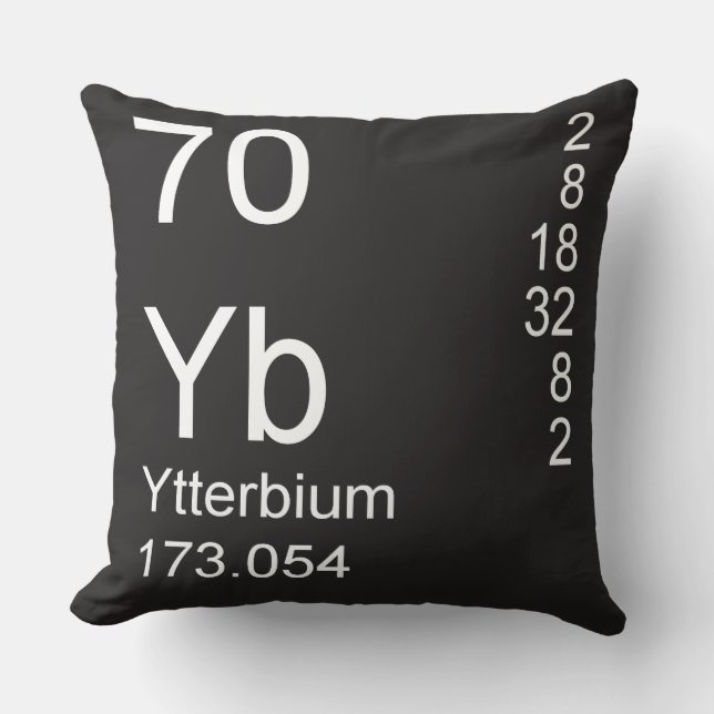 Ytterbium Cushion (Front)
