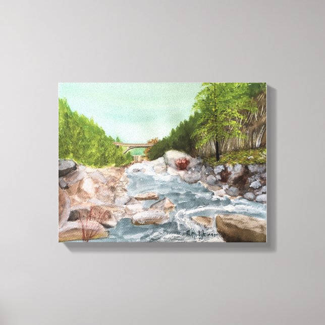 YUBA RIVER 3 CANVAS PRINT (Front)