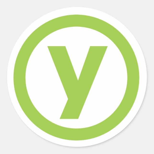 Yubico Circle "Y" Sticker (Front)