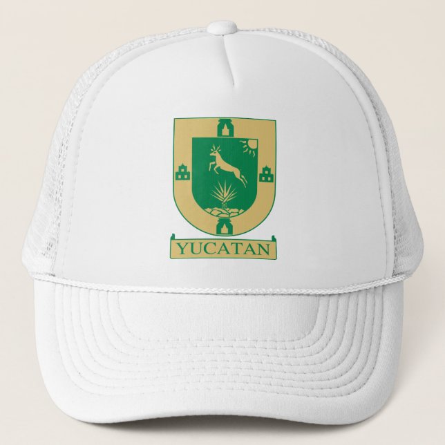Yucatán Coat of Arms - Mexico Trucker Hat (Front)