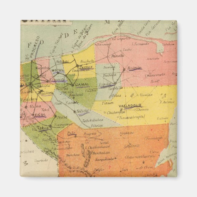 Yucatan, Mexico 2 Magnet (Front)