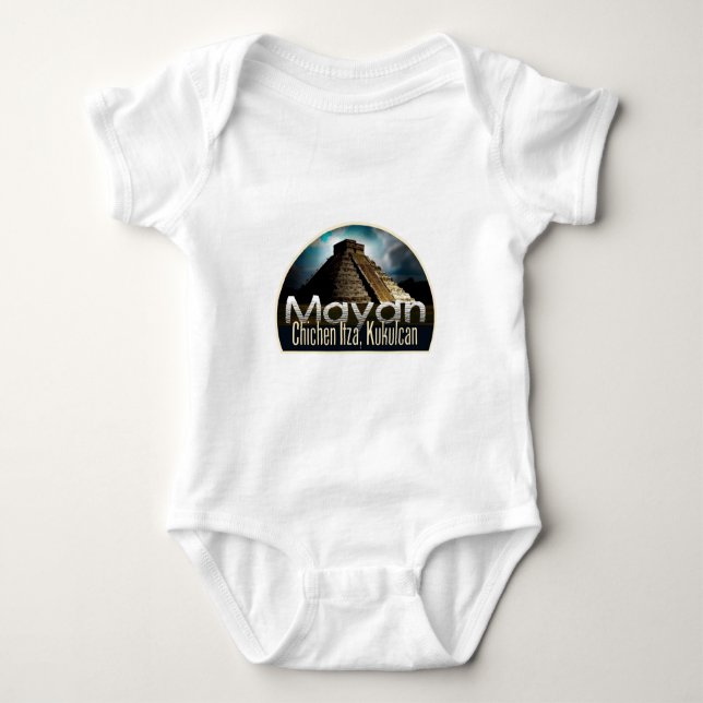 YUCATAN Mexico Baby Bodysuit (Front)