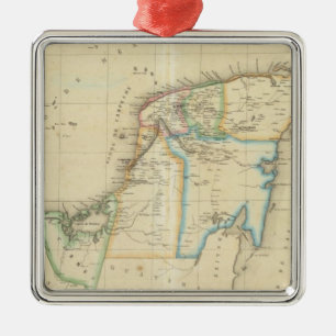 Yucatan, Mexico Metal Tree Decoration