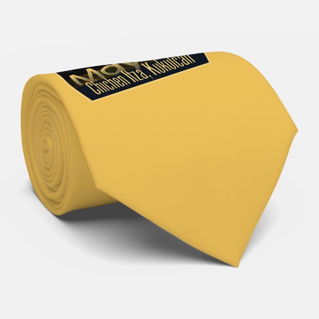 YUCATAN Mexico Tie (Rolled)