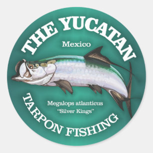 Yucatan (Tarpon) Classic Round Sticker