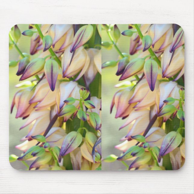 yucca flowers mousepad (Front)