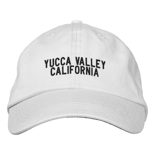Yucca Valley California Hat (Front)