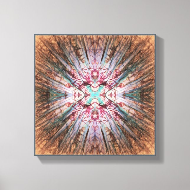 Yucca Warm Glow Canvas Print (Front)