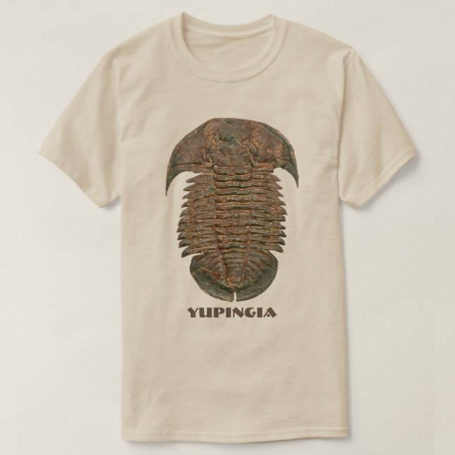 Yuepingia Fossil Trilobite T-Shirt (Design Front)