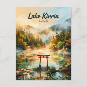 Yufuin Lake Kinrin Japan Postcard