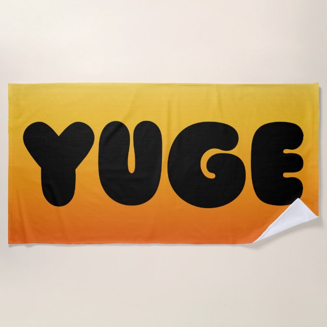 YUGE! BEACH TOWEL (Front)