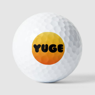 YUGE DESIGN GOLF BALL