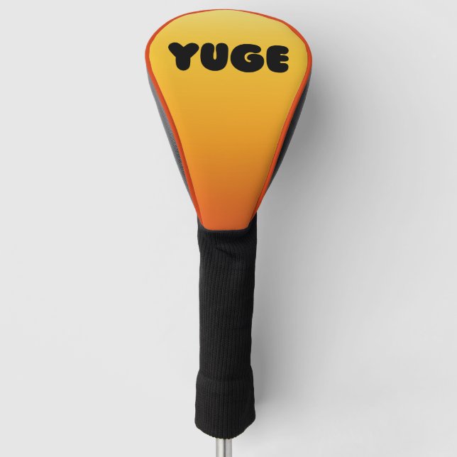 YUGE GOLF HEAD COVER (Front)