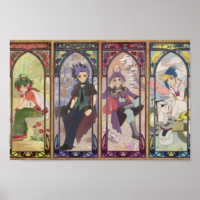 YuGiOh  Arc V Poster (Front)