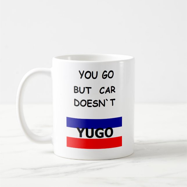 Yugo Coffee Mug (Left)