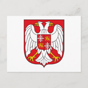 Yugoslavia Coat of Arms Postcard