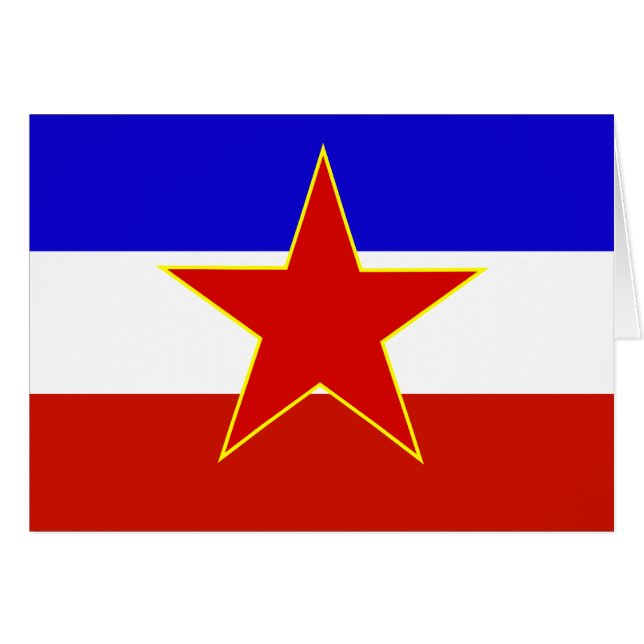 Yugoslavia Flag (Front Horizontal)