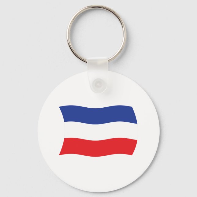 Yugoslavia Flag Keychain (Front)