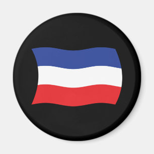 Yugoslavia Flag Magnet