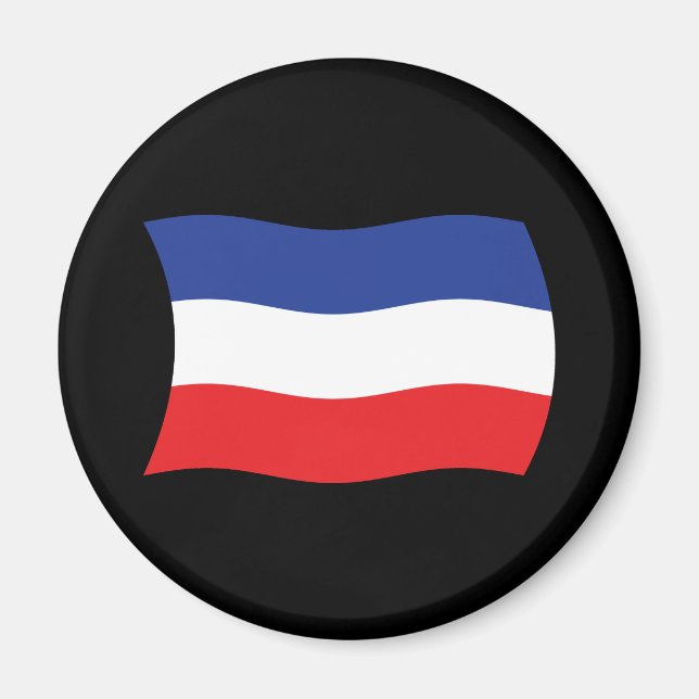 Yugoslavia Flag Magnet (Front)