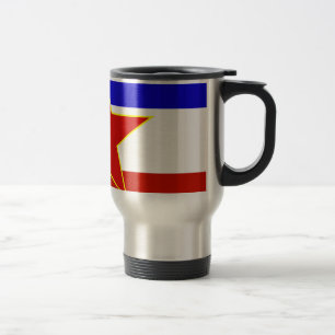 Yugoslavia Flag Travel Mug
