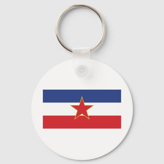 Yugoslavia Keychain (Front)
