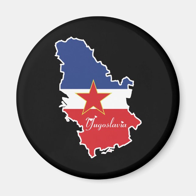 Yugoslavia Magnet (Front)