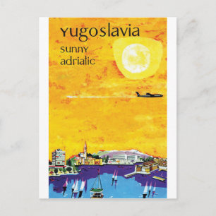 Yugoslavia, Sunny Adriatic Postcard