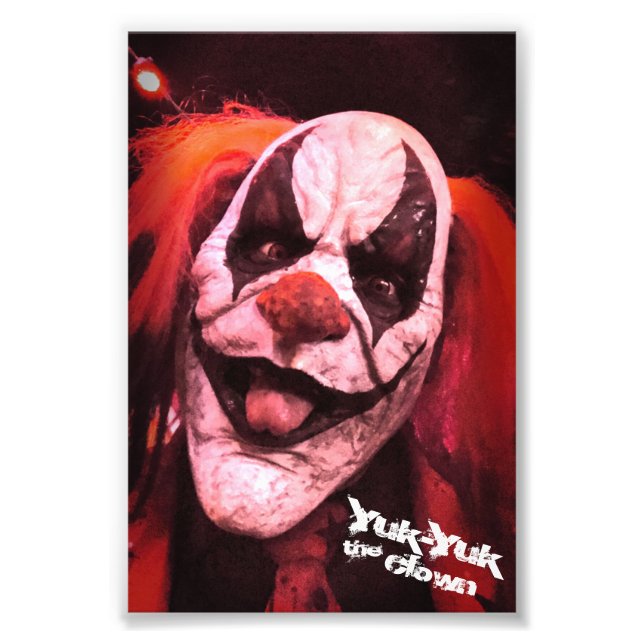Yuk-Yuk the Clown Photo Print (Front)