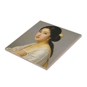 "Yuki Mori" Fine Art Woman's Portrait Tile