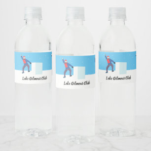 Yukigassen Water Bottle Label