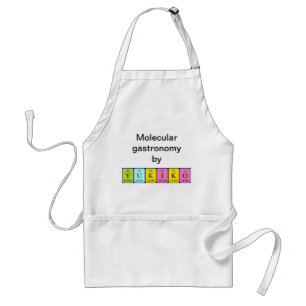 Yukiko periodic table name apron