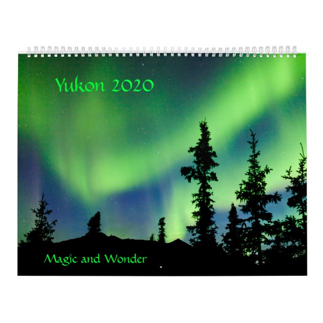 Yukon 2020 - Magic and Wonder - Calendar (Cover)