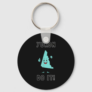 Yukon Do It - Funny Yukon Canada Motivational Key Ring